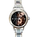 Round Italian Charm Watch of Twilight Edward Cullen and Bella Swan Looking Glamorous