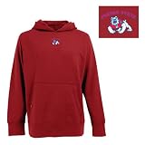 Fresno State Bulldogs Hooded Sweatshirt - NCAA Antigua Mens Signature Hoodie Dark Red 2X-Large