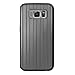 Galaxy S6 Case - Poetic Samsung Galaxy S6 Case [View Series] - [Lightweight] [Thin] [Metallic Color][Touch-Sensitive Cover] [Easily answer/reject calls] Polycarbonate Cover Case for Samsung Galaxy S6 Black/Black (3-Year Manufacturer Warranty From Poetic)