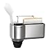 Simplehuman rust proof stainless steel sink caddy with in built silicon brush holder KT1116