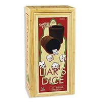 Cardinal Games Liars Dice In Wood Box Retro Game N