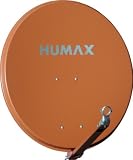 HUMAX 90 PRO ALU BRICK RED SAT-MIRROR