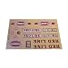 REDLINE Vintage BMX Frame 1980 MX-II Decal Set.