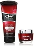 Olay Regenerist Micro-Sculpting Cream And Detoxifying Pore Scrub Duo Pack 1 Kit