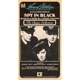 Spy in Black [VHS]
