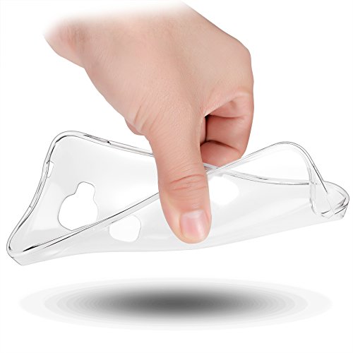 [2 Pack] Huawei GX8 Case, SPARIN [Precise Design] [Anti Watermark] [Scratch Resistant] Clear TPU Case for Huawei GX8 , Clear [Lifetime Warranty]