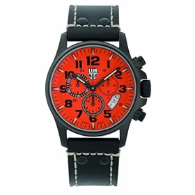 Luminox Mens A.1849 Field Chronograph Alarm Stainless Steel Watch by Luminox