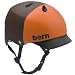 All Products : Bern Watts Hard Hat Mens Skate Helmet 2009 Small - Matte-Brown-Orange-Hat-Style