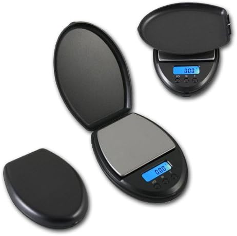 ZIEIS | 5 Pack | 500g Capacity | High Precision Digital Pocket Scale | ZES500 | Modes: Gram (g), Ounce (oz), Pennyweight (dwt), Troy Ounces (ozt) | 2.5" x 2" Stainless Steel Platform | Removable Cover/Tray | 0.1 Gram Accuracy