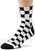 SockGuy Men's Ridgemont Socks, Black, Sock Size:10-13/Shoe Size: 6-12