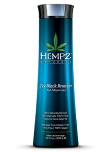 Supre Hempz 25x Bronzer - Dark Natural Looking Color 10.1 Oz