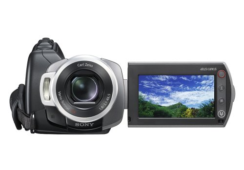 Cheap Sony DCR-SR220 4MP 60GB Hard Drive Handycam Camcorder with 15x Optical Image Stabilized Zoom