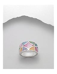 Shell Ring In 92.5 Sterling Silver