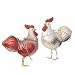 Kitchen & Housewares : Seasons of Cannon Falls Rooster Glass Christmas Ornament Set of 2 #834824