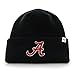 NCAA Alabama Crimson Tide '47 Raised Cuff Knit Hat, Black, One Size