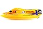 Pioneer Formula F1 Racing Boat RC 18" Cyclone Catamaran 1/25 NQD Momentum Mosquito Craft