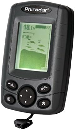 Phiradar FF168A Fish Finder w/Transducer(No Battery)