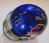 Moore Signed Helmet - Kellen Boise State Blue Broncos Full Size Pro Ncaa - Autographed NFL Helmets
