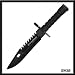 Smith & Wesson SW3B Special Ops M-9 Bayonet Special Force Knife, Black