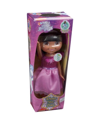 Fisher-Price Dora The Explorer Sparkle Princess Pink Princess Dora under The Toys Store