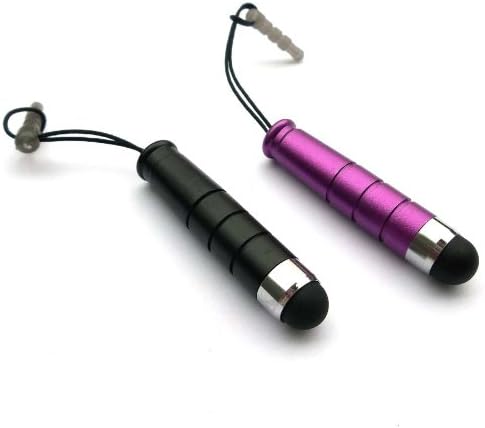 Hi-Tech Dealz® 2 Pack of Stylus (Black Purple) Universal 3.5mm plug ATTACHABLE Mini Touch Screen Stylus Pen for Tablet PC / Cell Phone / MP4 : LG Ally, LG Arena GT950, LG Arena KM900, LG Axis AS740, LG Bliss, LG Chocolate Touch X8575, LG Dare, LG EnV Touch VX11000, LG Esteem, LG eXpo, LG G2x, LG Genesis, LG Lotus Elite, LG LX290, LG Marquee, LG Mystique, LG Neon, LG Nitro HD P930, LG Optimus, LG Optimus, 3D, LG Optimus 7, LG Optimus M, LG Optimus One P500, LG Optimus S, LG Optimus T, LG Optimus U US670, LG Optimus V VM670, LG Prime, LG Quantum, LG Revolution 4G, LG Rumor, LG Rumor 2, LG Rumor Touch, LG Sentio, LG Spectrum, LG Thrill 4G, LG Tritan AX840, LG Versa, LG VX9600, LG Vortex, LG Vu, LG Vu Plus, LG Xenon GR500 - Hi-Tech Dealz®