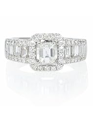 Diamond 18k White Gold Ring