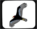 Mouse Pad with flying, wings, bird, turkey, vulture, predator