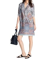 ESPRIT Collection Damen A-Linie Kleid Print, Knielang, Paisley