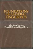 Foundations of general linguistics
