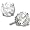 8 ct Sterling Silver Round CZ Stud Earrings 10MM