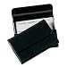 Black Leather Business or Credit Card Case/Holder Landscape