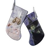 Kurt Adler 18-Inch Wizard of Oz Reversible Stocking Featuring the Wicked Witch and Glinda