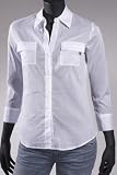 Theory - Theory Lawn March Shirt in White (Final Sale)