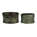 Set of 2 Distressed Vintage Verdigris Decorative Garden Hose Pots