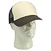 Two Tone Summer Mesh Cap in Brown and Beige Trucker Hat