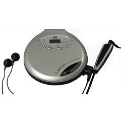 WINTECH ポータブルCDプレーヤー PCD-55S シルバー
