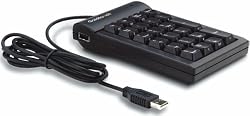 Goldtouch USB Numeric Keypad Hub - Keypad - USB - 23 keys - black