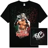 WWE: Rey Mysterio - Mysterio Mystical College T-Shirt, L - Black