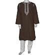 Men Cotton Clothing Embroidered Kurta Pajama Long Sleeve Size M Chest :40 (gkp578)