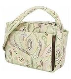 Bumble Bags Rbum-3044 Kimberly Tote Bag Lemon Lime Dot