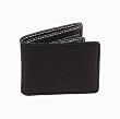 Black Baekgaard Micro Fiber & leather mens' elegant wallet ~ 3 colors