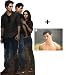 Bild: *FANB�NDEL* - EDWARD CULLEN, JACOB BLACK, BELLA SWAN - LEBENSGROSSE PAPPFIGUREN / STEHPLATZINHABER / AUFSTELLER (Gr��e 188cm) - Twilight - Robert Pattinson, Taylor Lautner, Kristen Stewart - ENTH�LT 8x10