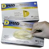 Powder-Free Micro-Textured Latex Exam Gloves - M