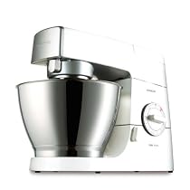 Kenwood Chef Classic KM336 4.6 Litre Kitchen Machine, 800 Watt, White and Silver