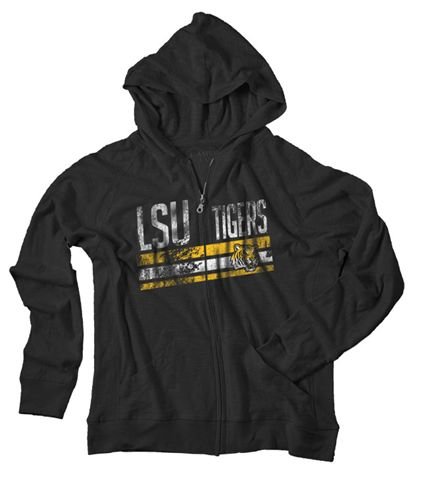 LSU Tigers Louisiana State Women's Slub Jacket