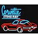 GM Corvette Stingray Neon Sign