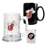 Miami Heat NBA Beer Tankard & Shot Glass