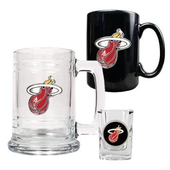Miami Heat NBA Beer Tankard & Shot Glass