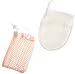 Casabella Microfiber Body Exfoliating Mitt, White