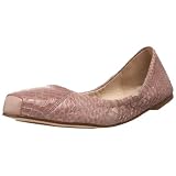 ALL BLACK Womens Blunt Snake Ballet Flat